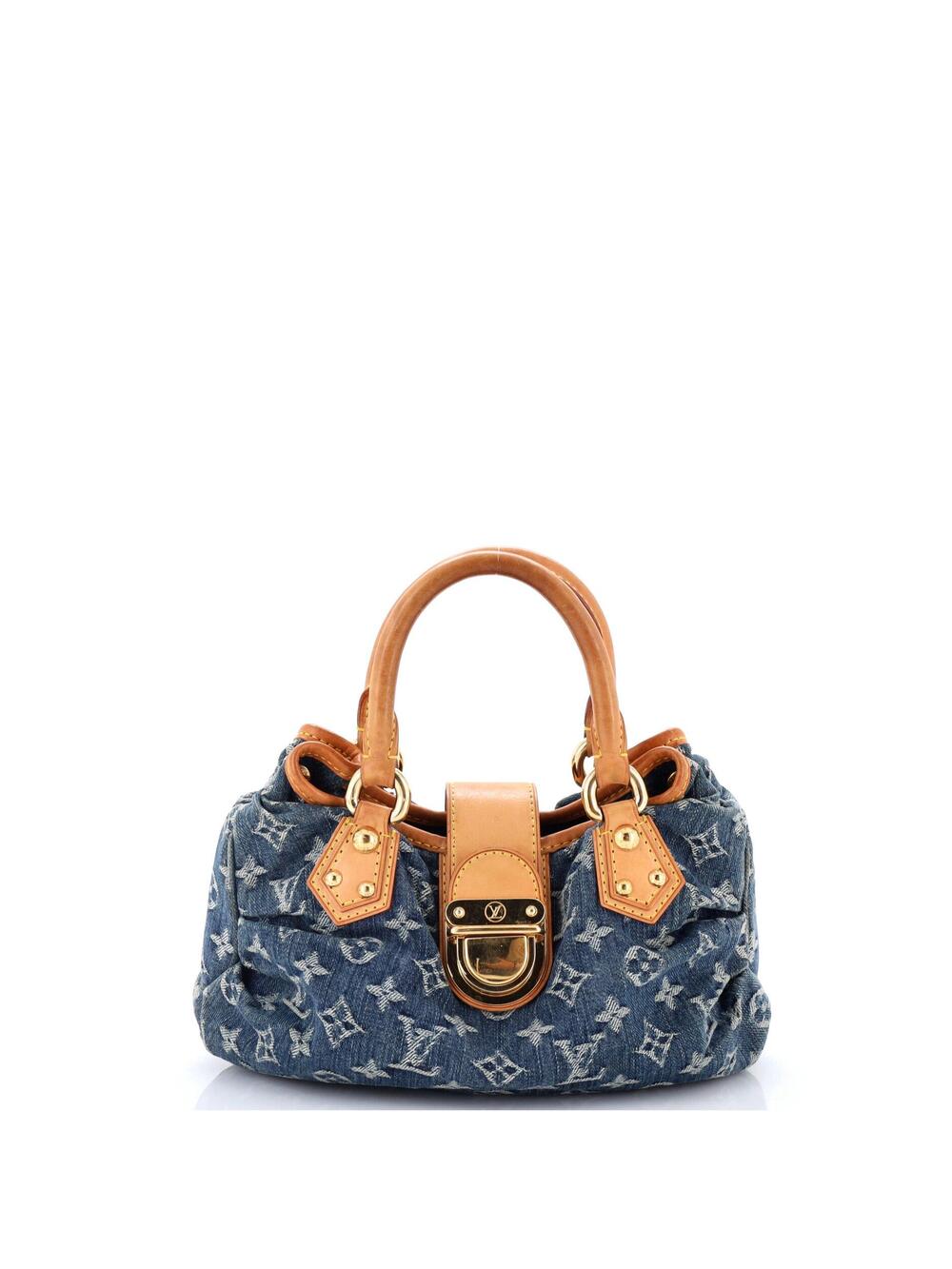 Louis Vuitton Pleaty Handbag Denim #311971L19B